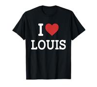 I Love Louis - I Heart Louis - Funny Gift For Louis T-Shirt