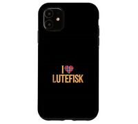 I Love Lutefisk Case for iPhone 11