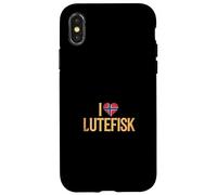 I Love Lutefisk Case for iPhone X/XS