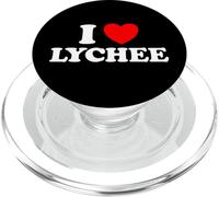 I Love Lychee Nut Funny Cute Favorite Asian Exotic Fruit Fan PopSockets PopGrip for MagSafe