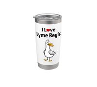 I Love Lyme Regis Stainless Steel Insulated Tumbler