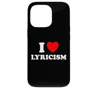I Love Lyrics Fun Sing Freestyle Poetry Write Words Song Fan Case for iPhone 13 Pro