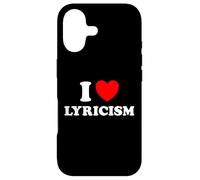 I Love Lyrics Fun Sing Freestyle Poetry Write Words Song Fan Case for iPhone 17