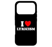 I Love Lyrics Fun Sing Freestyle Poetry Write Words Song Fan Case for iPhone 17 Pro