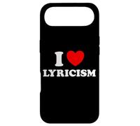 I Love Lyrics Fun Sing Freestyle Poetry Write Words Song Fan Case for iPhone Air
