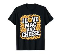 I Love Mac And Cheese Noodle Smile T-Shirt