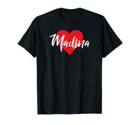 I Love Madina First Name Tshirt I Heart Named T-Shirt