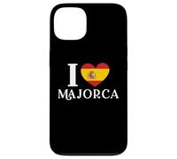 I Love Majorca Spain Heart Spanish Flag Case for iPhone 13