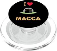 I love Makkah- Islamic Hajj Umrah Pilgrimage, Kaaba, Macca PopSockets PopGrip for MagSafe