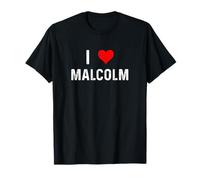 I Love Malcolm - Heart T-Shirt