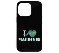 I Love Maldives Case for iPhone 13 Pro