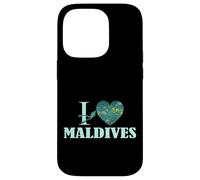 I Love Maldives Case for iPhone 14 Pro