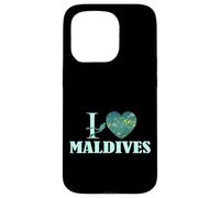 I Love Maldives Case for iPhone 15 Pro