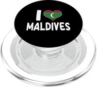 I Love Maldives Souvenir Maldive Islands Vacation PopSockets PopGrip for MagSafe