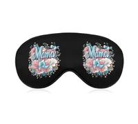 I Love Mama Mom Soft Sleep Mask for Light Blocking Breathable Sleeping Masks Travel Eye Shade Cover with Adjustable Strap