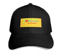 I Love Manchester & United - Retro Style Custom Snap Back Hat Women's Golf Clothing Men's Healthy Elegant Travel Young Surprise Quiet Marriage Meet