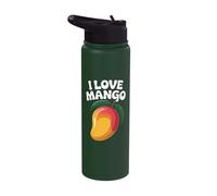 I Love Mango Juicy Fruit Passion Design Stainless Steel Insulated Water Bottle