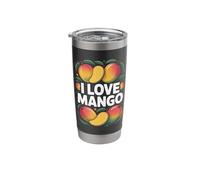I Love Mango Tropical Fruit Passion Stainless Steel Insulated Tumbler