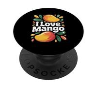 I Love Mango Vibrant Tropical Fun PopSockets Adhesive PopGrip