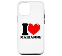 I love Marianne funny fist name design Case for iPhone 12/12 Pro