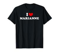 I Love Marianne, I Heart Marianne T-Shirt