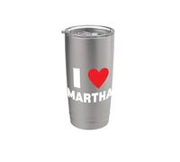 I Love Martha Stainless Steel Insulated Tumbler