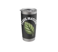 I Love Matcha Leaf Tea Passion Stainless Steel Insulated Tumbler