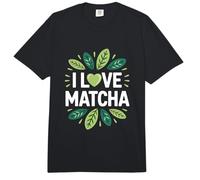 I Love Matcha Leafy Delight Design Comfort Colors Adult Heavyweight T-Shirt