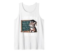 I Love Math and Cats Mathematics Funny Math Cat Tank Top