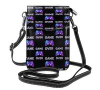 I Love Math Heart Black Small Cell Phone Purse Leather Travel Cell Phone Wallet For Women