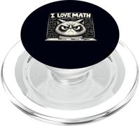 I Love Math It Makes People Cry Funny Math & Cats Lover PopSockets PopGrip for MagSafe