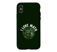 I Love Math - Mathematics for Teacher or Student Case for iPhone X/XS