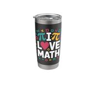 I Love Math Pi Equation Algebra Geometry Fun Stainless Steel Insulated Tumbler