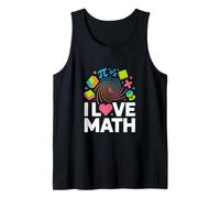 I Love Math Pi Geometry Algebra Enthusiast Tank Top