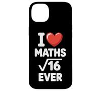 I Love Maths Forever Funny Math Teacher Nerd Geek Pun Math Case for iPhone 14 Plus