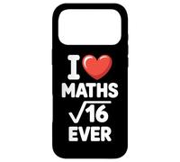 I Love Maths Forever Funny Math Teacher Nerd Geek Pun Math Case for iPhone 17 Pro Max