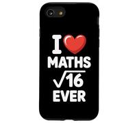 I Love Maths Forever Funny Math Teacher Nerd Geek Pun Math Case for iPhone SE (2020) / 7/8