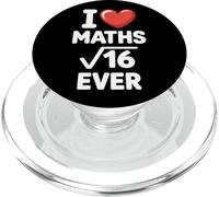 I Love Maths Forever Funny Math Teacher Nerd Geek Pun Math PopSockets PopGrip for MagSafe