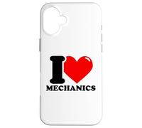 I love Mechanics Case for iPhone 16 Plus