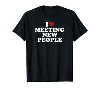 I Love Meeting New People Introvert T-Shirt