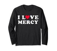I Love Mercy Matching Girlfriend & Boyfriend Mercy Name Long Sleeve T-Shirt