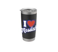 I Love Messiah Stainless Steel Insulated Tumbler
