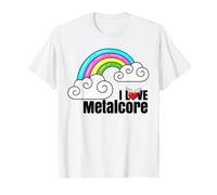 I Love Metalcore Shirts | Retro Funny Sarcastic Metal Music T-Shirt