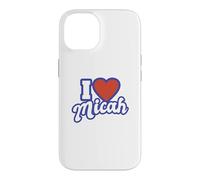 I Love Micah Case for iPhone 14