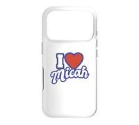I Love Micah Case for iPhone 17 Pro