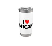 I Love Micah - I Heart Micah Stainless Steel Insulated Tumbler