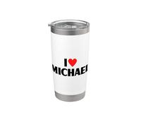 I Love Michael - I Heart Michael Stainless Steel Insulated Tumbler