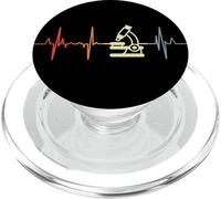 I Love Microbiology - Medical Science Scientist PopSockets PopGrip for MagSafe