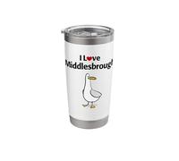 I Love Middlesbrough Stainless Steel Insulated Tumbler