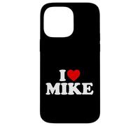 I Love Mike - Heart Case for iPhone 14 Pro Max